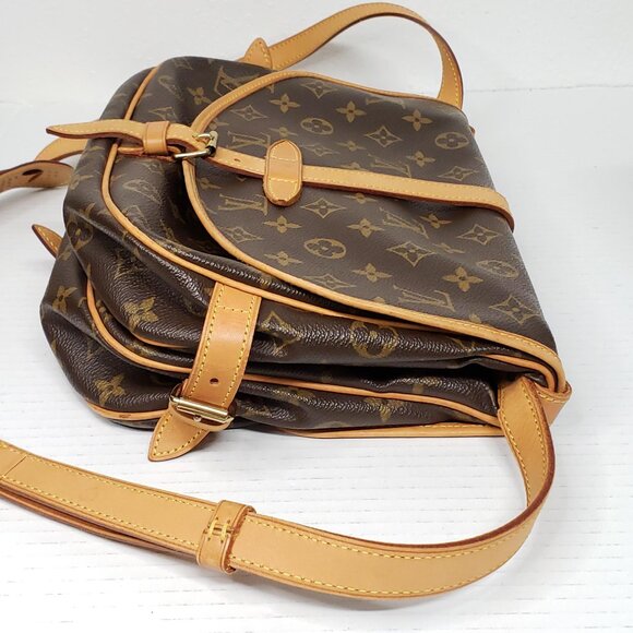 Louis Vuitton Saumur 30 Monogram Shoulder Bag Lux410-100525 - Picture 3 of 14